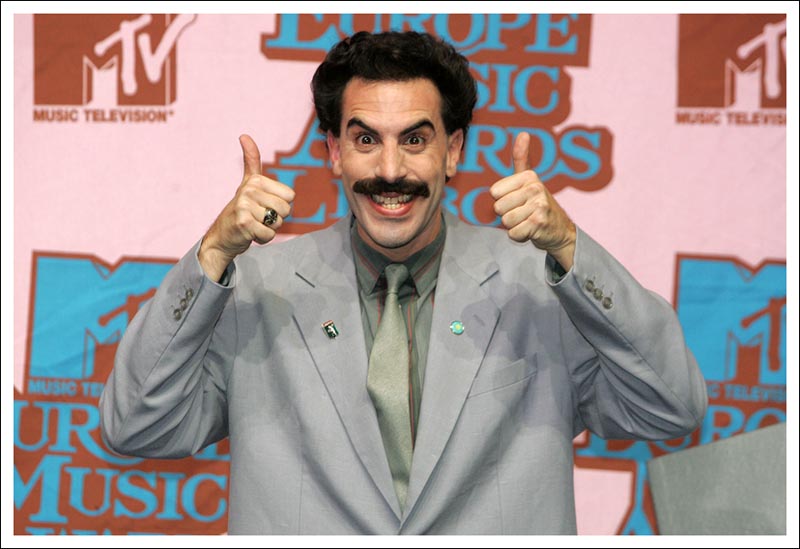 Sacha Baron Cohen (Borat)