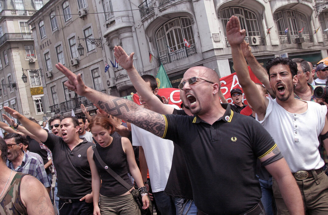 																																										<h5>Manifestação em Lisboa do partido PNR</h5>
																											